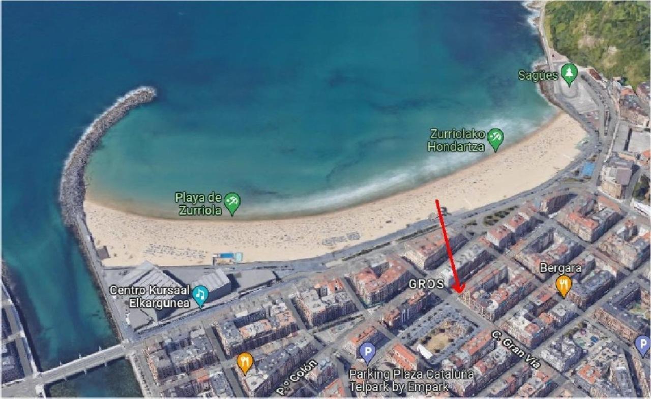 Chic Gran Via, Nuevo Apartamento De Diseno En Gros By Chicdonosti San Sebastián Dış mekan fotoğraf